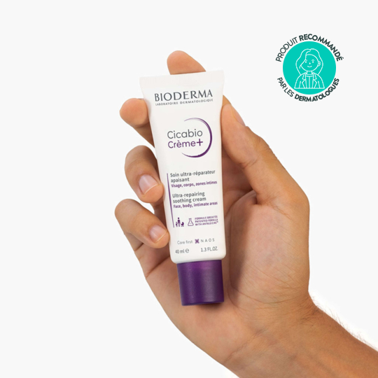 Bioderma Cicabio Crème+  Soin ultra-réparateur apaisant visage, corps et zones intimes 40 ml
