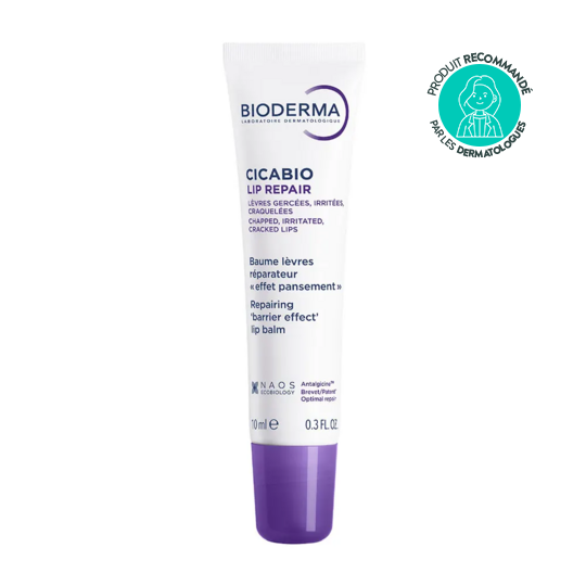 Bioderma Cicabio Lip Repair lèvres gercées, irritées et craquelées 10 ml