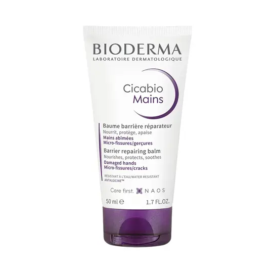 Bioderma Cicabio Mains Baume Barrière Réparateur Mains abîmées 50 ml