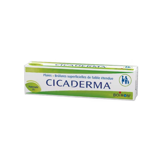 Boiron Cicaderma 30 g – Pommade homéopathique pour plaies et irritations cutanées