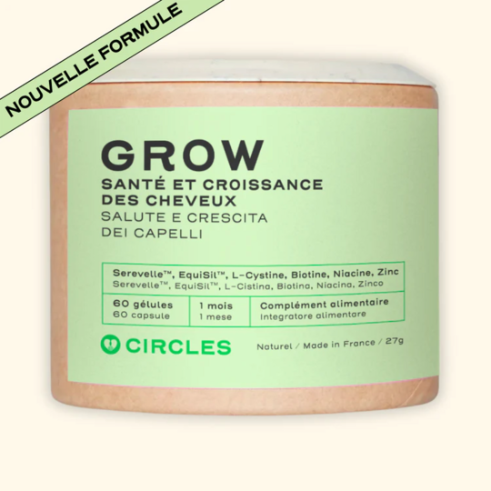 Circles Grow 60 gélules pousse et santé des cheveux