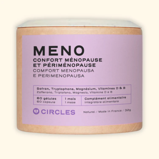 Circles Meno 60 gélules complément alimentaire ménopause et préménopause