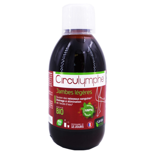 Santé Verte Circulymphe BIO Jambes Légères 250 ml