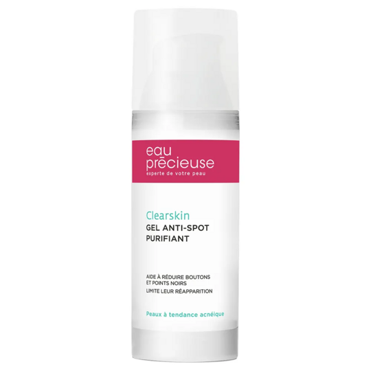 Eau Precieuse Clearskin Gel Anti-Spot Purifiant - Peaux Grasses à Imperfections 50 ml