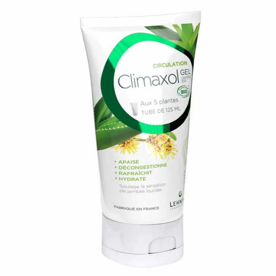 Lehning Climaxol Gel Bio 125 ml – Gel bio jambes lourdes et circulation veineuse