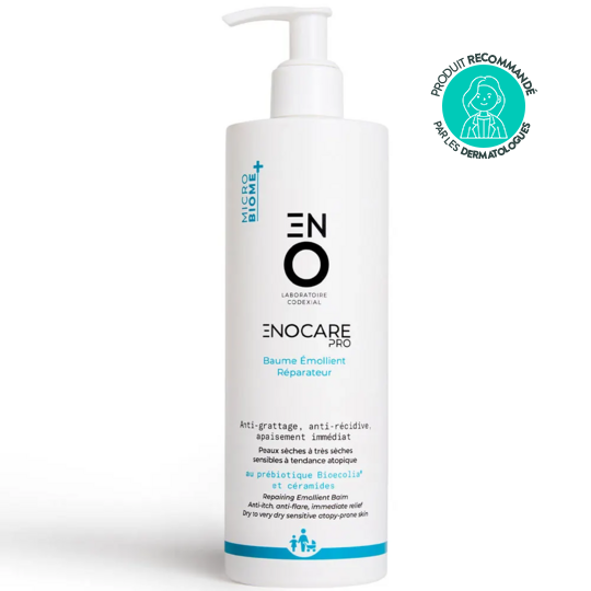 Codexial Enocare pro baume émollient 400 ml — soin relipidant peaux sèches, sensibles et atopiques
