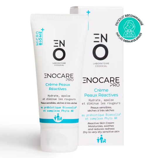 Codexial enocare pro crème peaux réactives 40 ml — soin apaisant et anti-rougeurs peaux sensibles