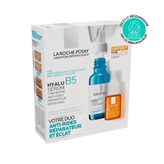 La Roche-Posay Votre Duo Anti-Rides Réparateur et Éclat