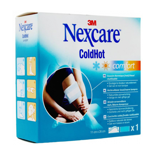 COLDHOT - Coussins Thermiques Comfort 'Chaud froid' - 11 cm x 26 cm