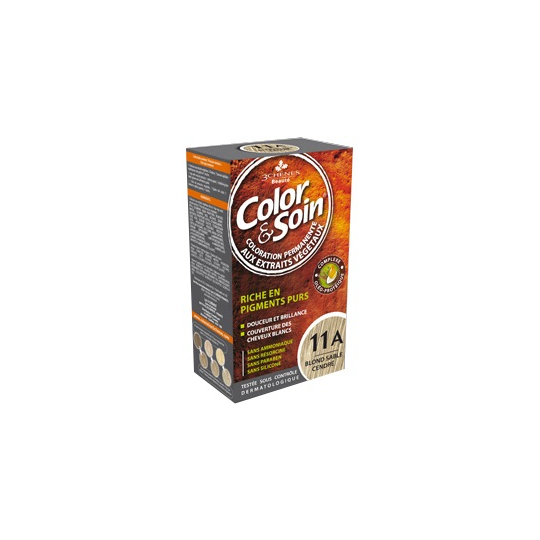 Coloration Blond Sable Cendré 11A - 135 ml