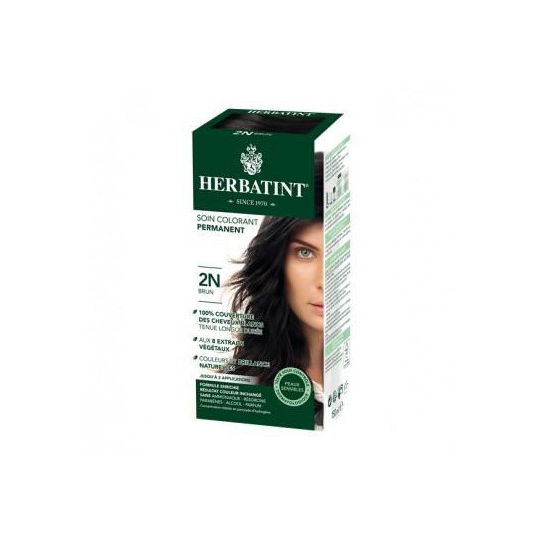COLORATION - Cheveux 2N Brun - 150 ml