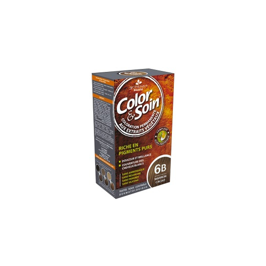 Color & Soin Coloration Blond Foncé Cendré 6B 135 ml