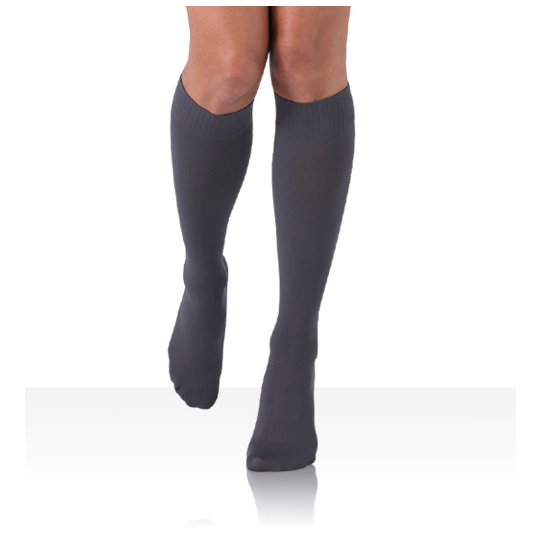 COMFORT OPAQUE - Chaussettes de Contention Courtes Noir C2 - Taille 1