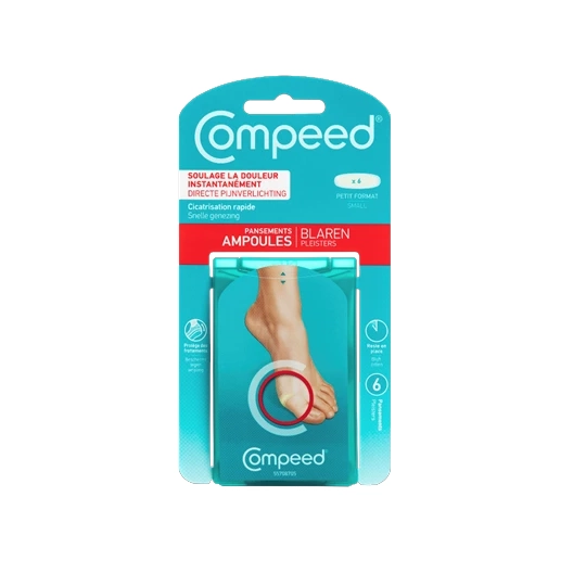 Compeed Ampoules Petit Format – 6 pansements zones latérales