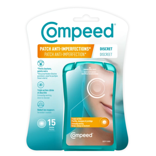 Compeed Patch Anti-Imperfections Discret – 15 patchs