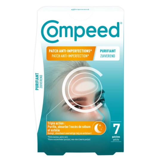 Compeed Patch Anti-Imperfections Purifiant – 7 patchs de nuit