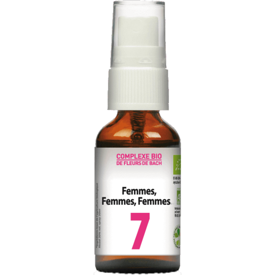 Complexe de Fleurs de Bach Femmes n°7 Bio - 20 ml