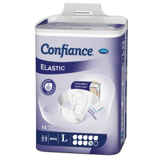 CONFIANCE - Elastic - Changes Complets 9 gouttes TL - 14 changes