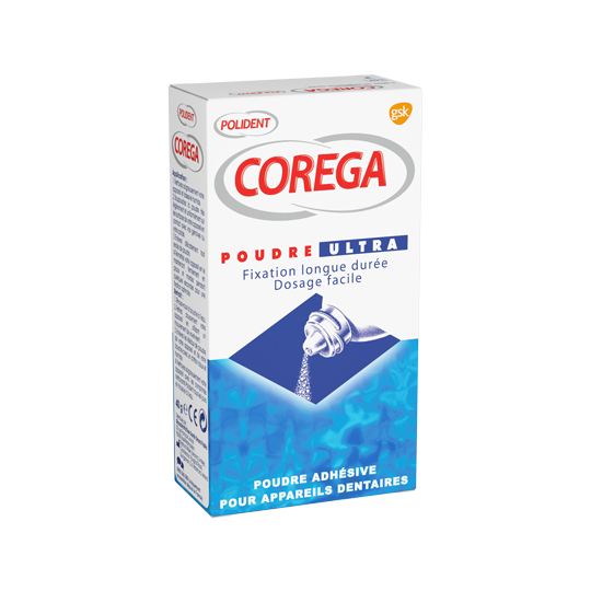 COREGA - Poudre Ultra Prothèses Dentaires - 40 g