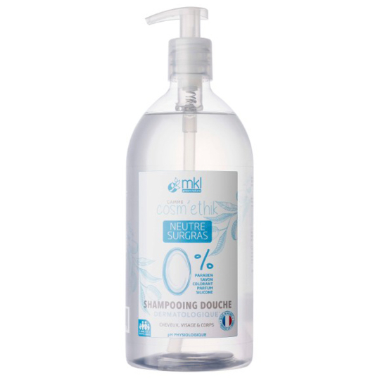 COSM’ETHIK - Shampooing Douche Neutre Surgras - 1 L