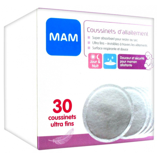 Coussinets d'Allaitement - Lot de 30 coussinets
