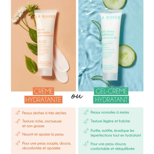 La Rosée Crème  Hydratante au Beurre de Karité BIO 60 ml