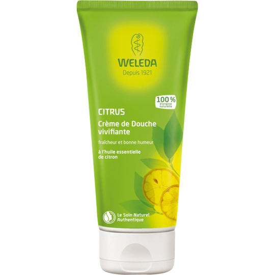 Crème de Douche Vivifiante au Citrus - 200 ml