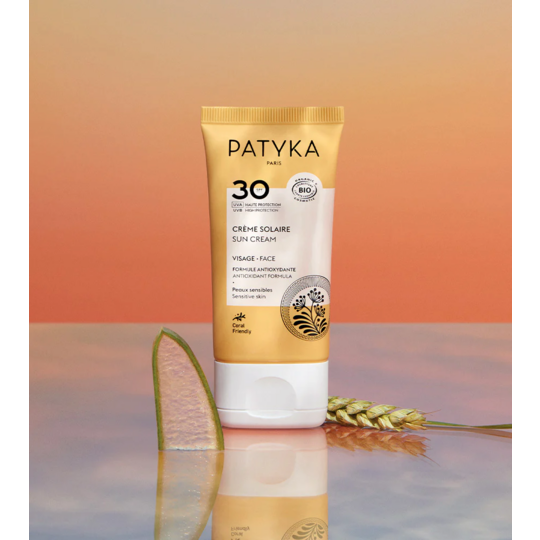 Patyka Crème Solaire Visage SPF30 Bio 40 ml
