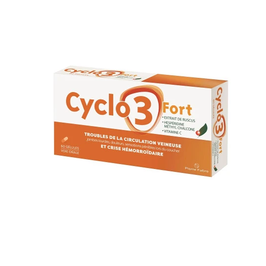 Cyclo 3 Fort 60 gélules