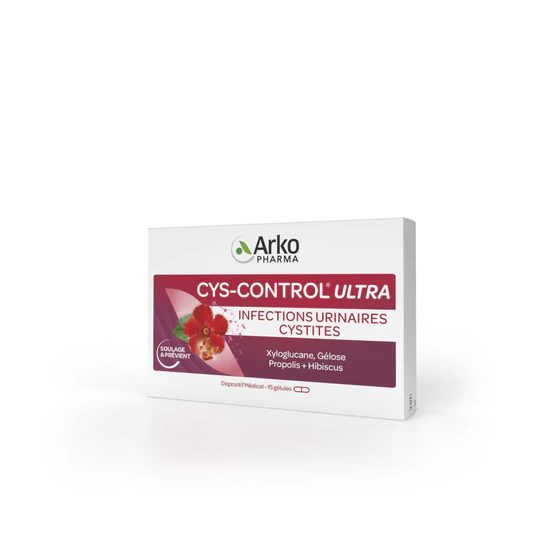 Arkopharma Cys-Control Ultra 15 gélules – Protection urinaire & confort féminin