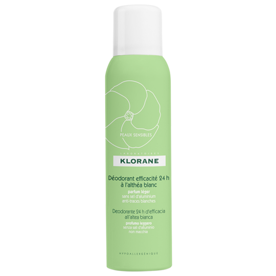 Déodorant Efficacité 24H à l'Althéa Blanc Spray - 125 ml
