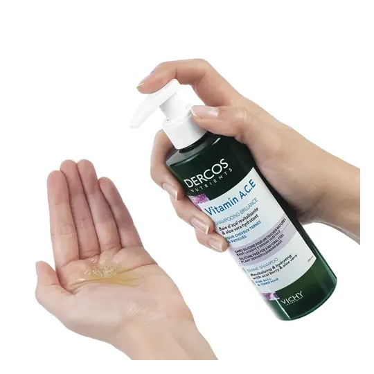 Vichy Dercos Nutrients Vitamin A.C.E Shampooing Brillance 250 ml