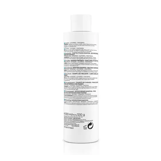 Vichy Dercos Dermatologique Ultra-Apaisant 200 ml