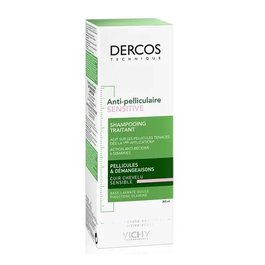 Vichy Dercos Shampooing Traitant Anti-Pelliculaire Sensitive 200 ml