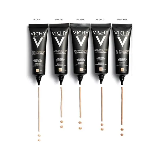 Vichy Dermablend 3D Correction Fond de Teint Couvrant n°55 Bronze 30 ml