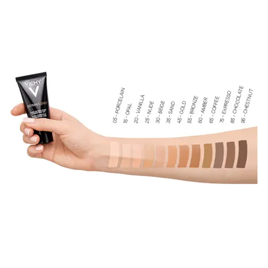 Vichy Dermablend Fond de Teint Fluide Correcteur 16h n°25 Nude 30 ml