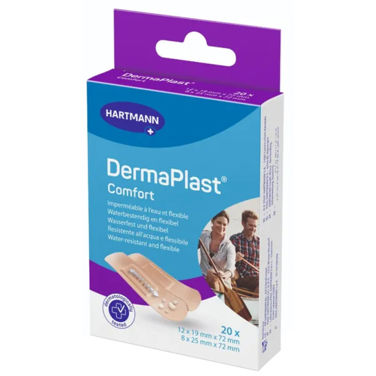 DERMAPLAST - Pansement Comfort - 20 Unités
