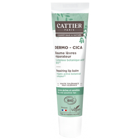DERMO-CICA - Baume Lèvres Réparateur Bio - 15 g