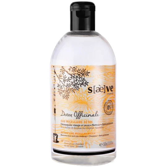 DETOX OFFICINALE - Eau Micellaire Démaquillant Bio - 500 ml