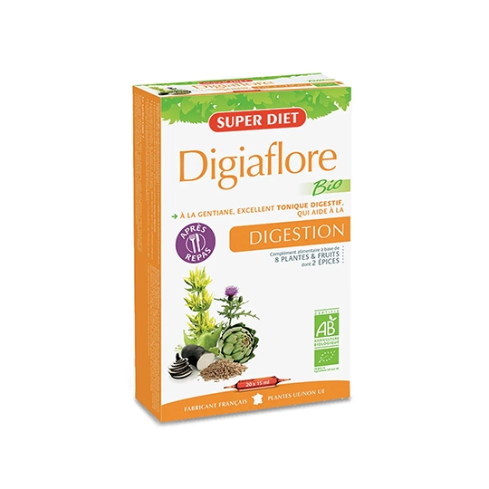 Superdiet Digiaflore BIO Digestion 20 ampoules