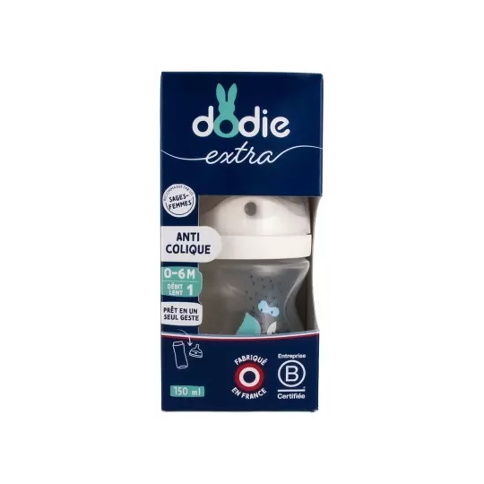 Dodie Biberon anti-colique 150 ml – biberon bébé anti-colique