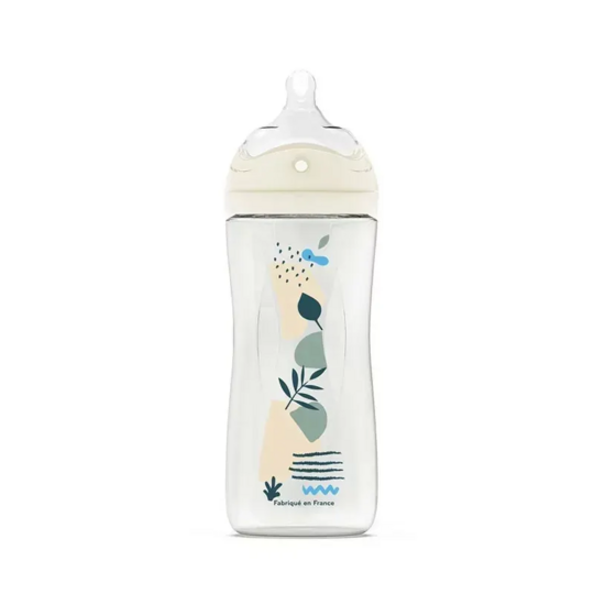 Dodie Biberon à tétine perforée anti-coliques 330 ml débit rapide – biberon bébé dès 6 mois