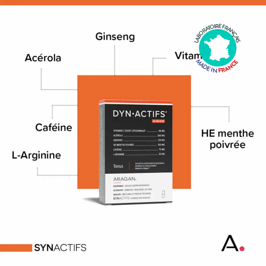 DolActifs Inflammation Aragan 20 gélules – Confort articulaire et réactions inflammatoires