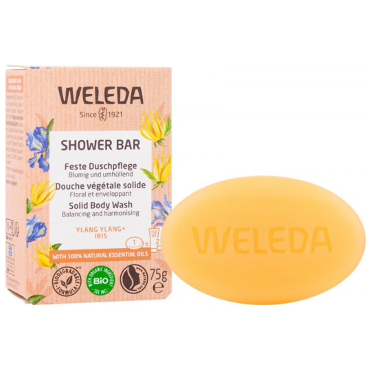 Douche Végétale Solide Bio Shower Bar Ylang Ylang & Iris - 75 g