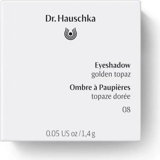 Dr. Hauschka ombre à paupières 08 golden topaz 1,4 g — fard minéral éclat du regard