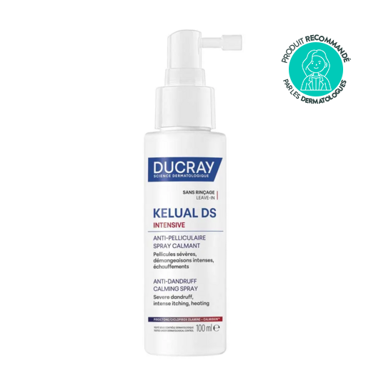Ducray Kelual DS Intensive Spray Calmant Anti-Pelliculaire 100 ml – Démangeaisons et pellicules sévères