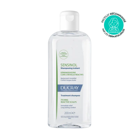 Ducray Sensinol shampooing traitant démangeaisons cuir chevelu 200 ml apaisant & haute tolérance