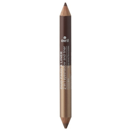 Duo fard & liner Terre Brûlée/Beige Doré