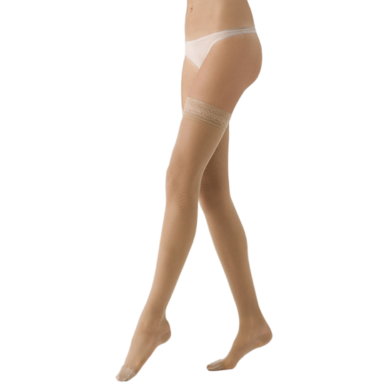 DYNAVEN - Pure - Bas Autofixant Transparent Long Beige Claire C2 - Taille M