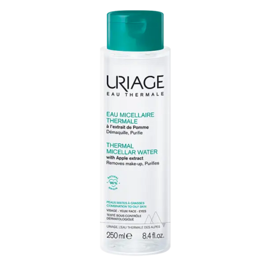 Uriage Eau Micellaire Thermale Peaux Mixtes à Grasses 250 ml